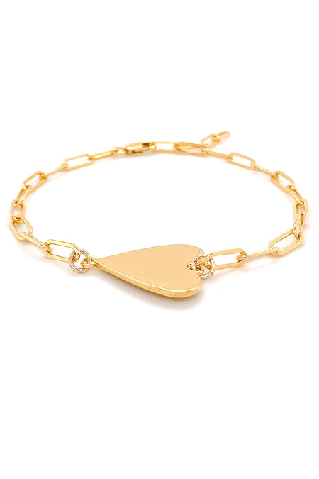 Gold & Pave Diamond Love Bracelet