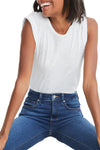 Dree Muscle Tee in White