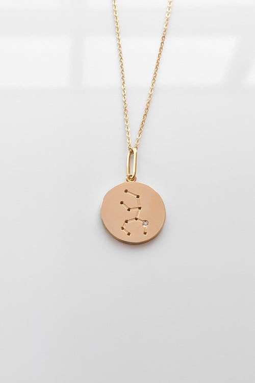 Constellation Charm Necklace - Virgo