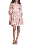 Cira Lantern Mini Dress