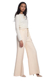 Kaleidoscope Wide Leg Pant in Macadamia