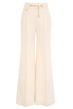 Kaleidoscope Wide Leg Pant in Macadamia