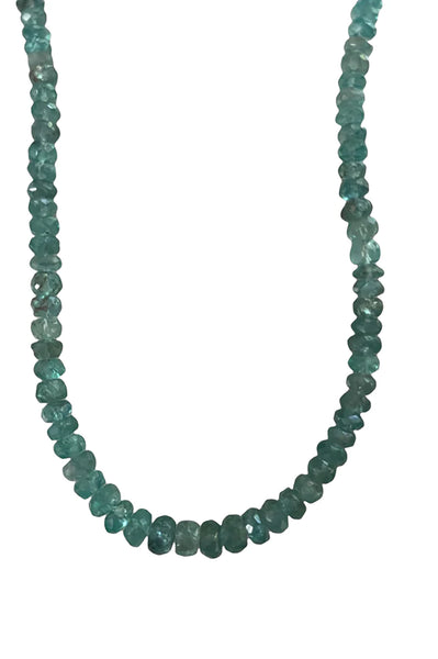 Faceted Apatite Candy Necklace
