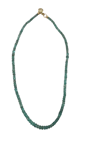 Faceted Apatite Candy Necklace